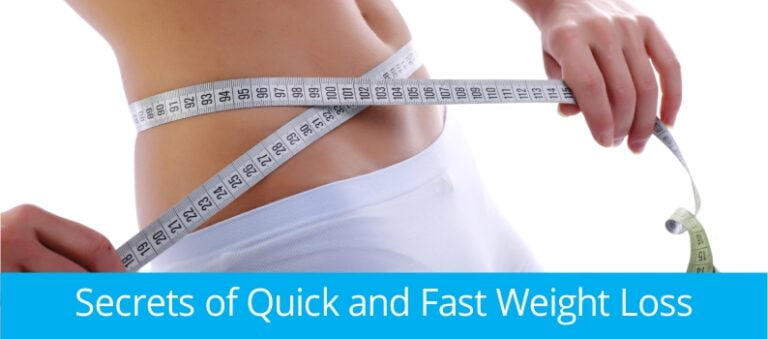 Secrets of quick fast weight loss
